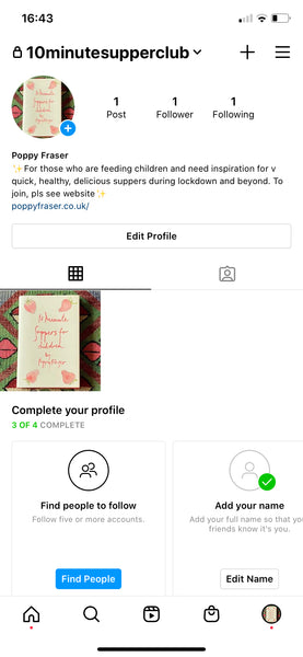 Subscribe to a weekly email containing a menu plan & shopping list for 10 minute suppers